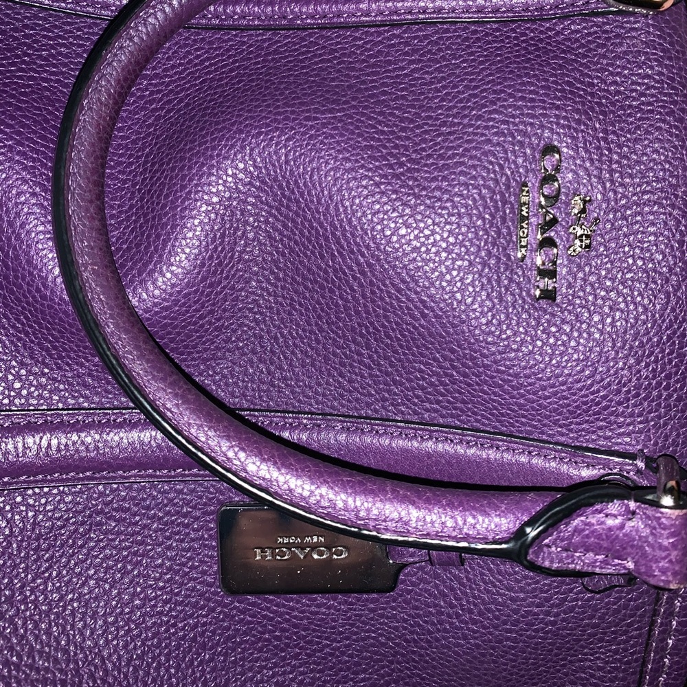 Coach purse / handbag (leather!)